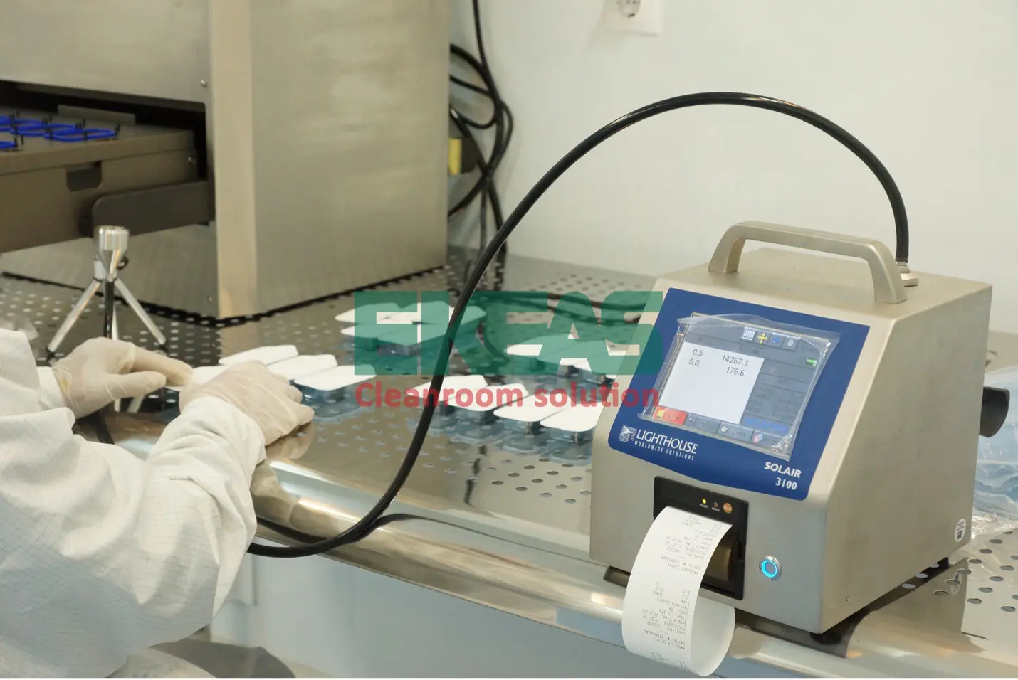 Cleanroom monitoring