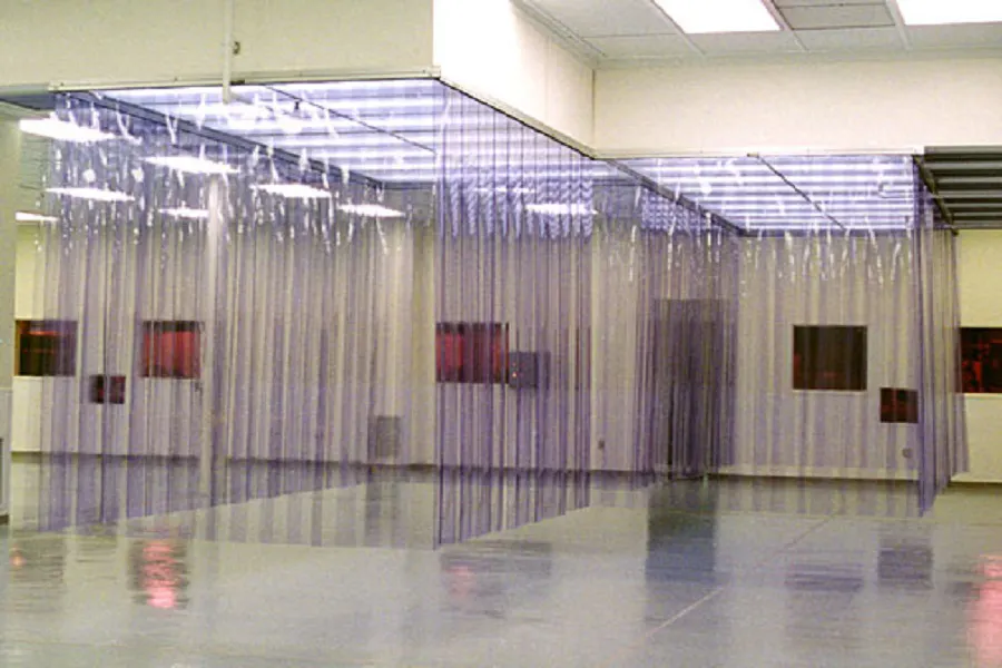 Investigation of the Components of PVC Curtains in Cleanrooms