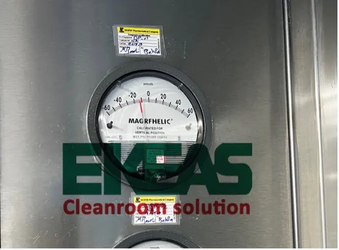 Cleanroom Pressure Differential Testing