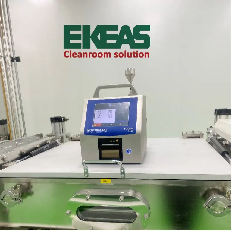 A common particle counter and its display page