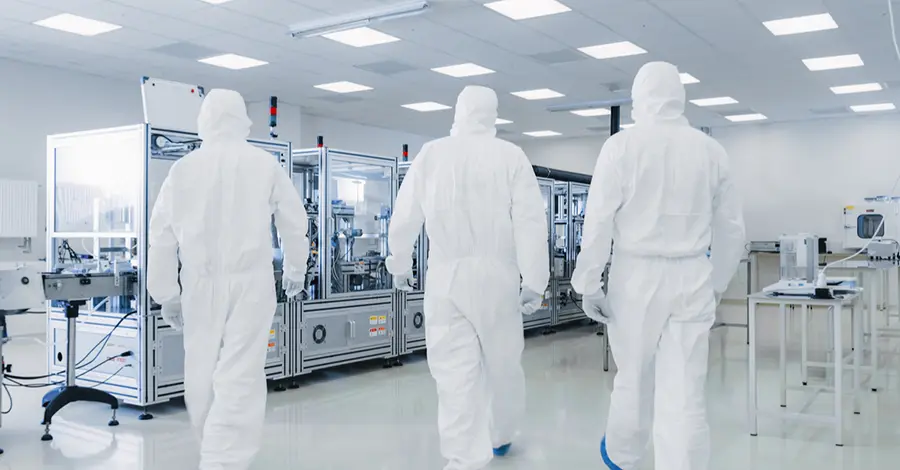 Application of cleanrooms in the semiconductor industry