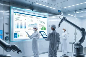 استفاده از اتوماسیون و هوش مصنوعی در مدیریت اتاق تمیز